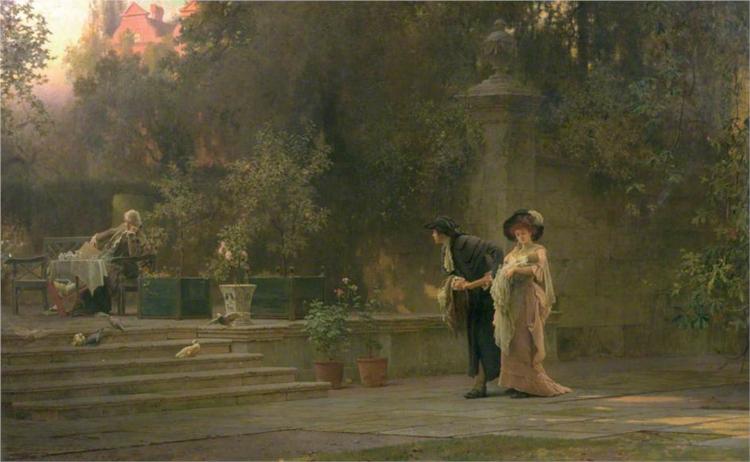 Married for Love, 1882 - Marcus Stone