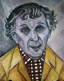 Portrait of Marc Chagall - Marevna Vorobev-Stebelska