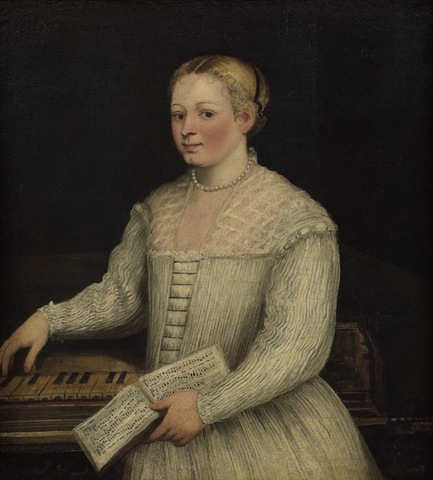 Автопортрет, c.1580 - Маріетта Робусті