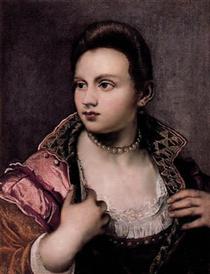 Venetian Woman (attributed) - Marietta Robusti