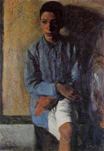 Portrait of Brother Ettore - Mario Sironi