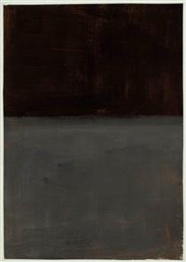 Untitled (brown and gray) - Mark Rothko
