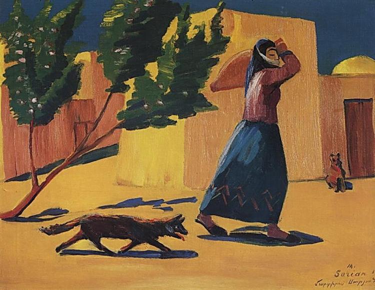 To the spring, 1926 - Мартірос Сар'ян
