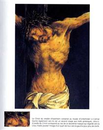 Christ on the Cross (detail from the central Crucifixion panel of the Isenheim Altarpiece) - 格呂内華德