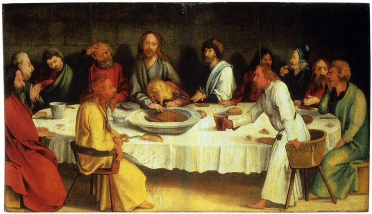 Last Supper (Coburg Panel), c.1500 - Matthias Grünewald