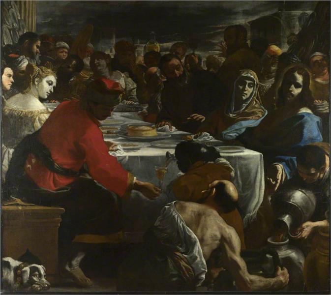 Marriage at Cana, 1660 - Mattia Preti