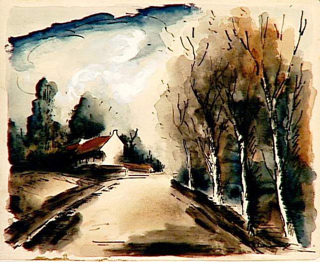 A road - Maurice de Vlaminck