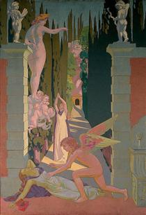 The Story of Psyche: panel 4. The Vengeance of Venus - Maurice Denis