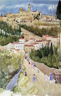 Assisi - Maurice Prendergast
