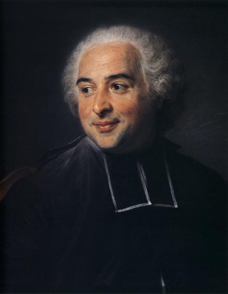 François-Emmanuel Pommyer, abbot of Bonneval - Морис Кантен де Латур