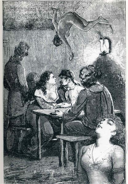 Illustration to "A Week of Kindness", 1934 - Макс Эрнст