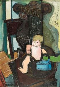 Still Life with a Celluloid Doll and Iron - М. Х. Макси