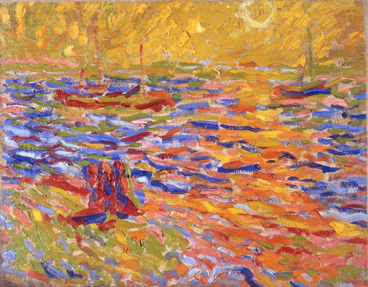 Flusslandschaft, 1907 - Max Pechstein