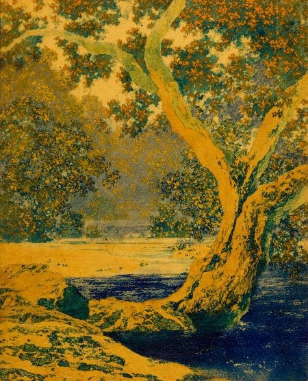 Study for Autumn Brook, 1948 - Maxfield Parrish