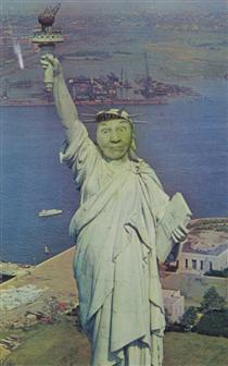 Ridiculous Portrait (Statue of Liberty) - May Wilson
