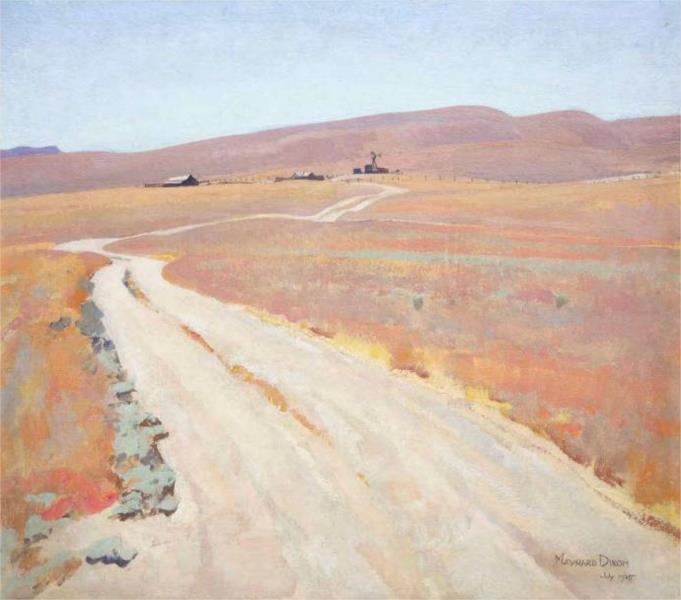 Abandoned Ranch, 1935 - Maynard Dixon