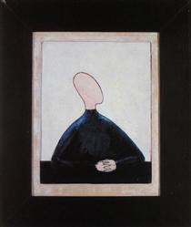 Sitting Figure with Folded Hands - Мерет Опенгейм