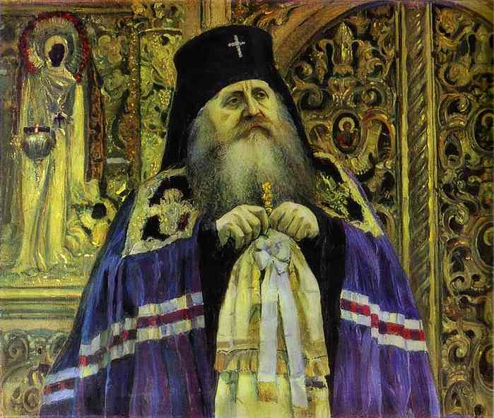 Archbishop (Portrait of Antoniy Volynskiy), 1917 - Михайло Нестеров