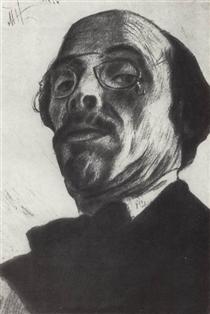 Self-Portrait - Michail Wassiljewitsch Nesterow