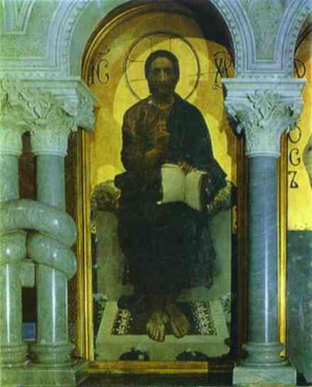 Christ, 1885 - Mikhail Vrubel