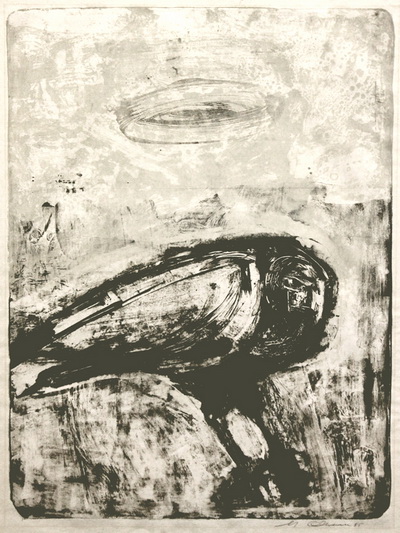 The Great Bird, 1955 - Nathan Oliveira