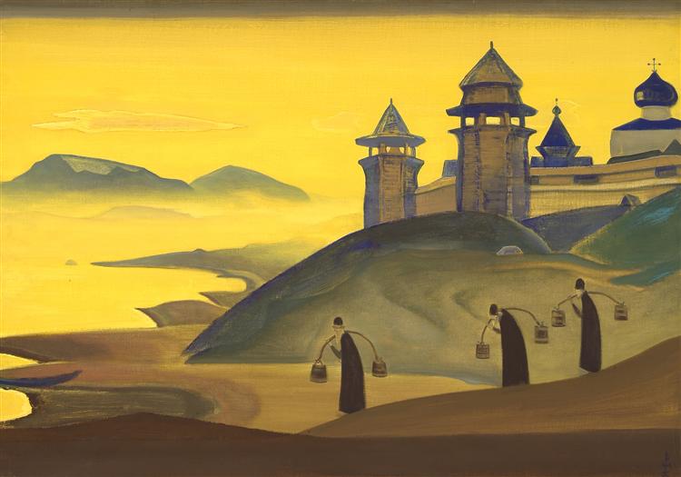 And we labor, 1922 - Nikolai Konstantinovich Roerich