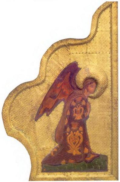 Annunciation. Archangel Gabriel., 1907 - Nicolas Roerich