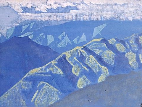 Clear evening, 1924 - Nikolái Roerich
