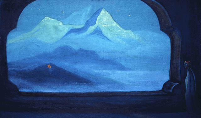 Fire, 1943 - Nikolai Konstantinovich Roerich