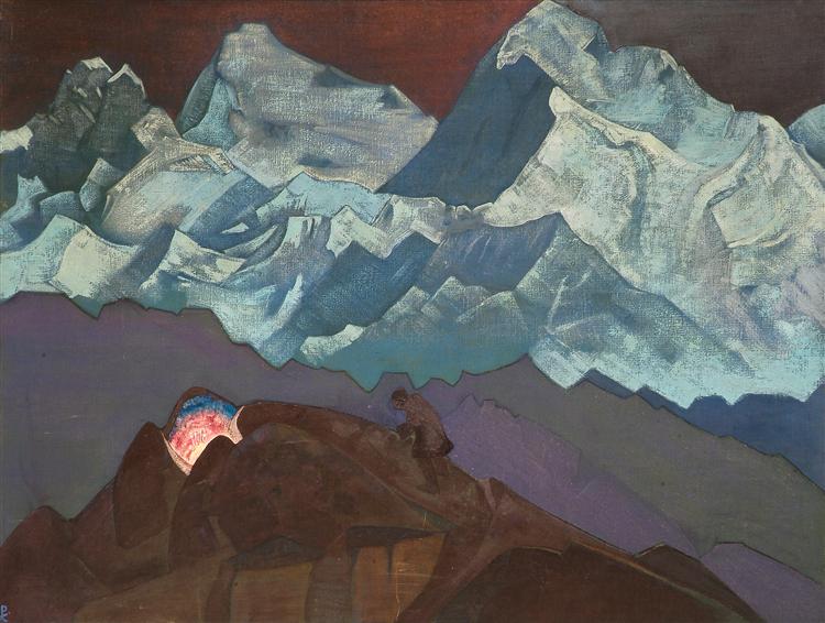 Fire Blossom, 1924 - Nicolas Roerich