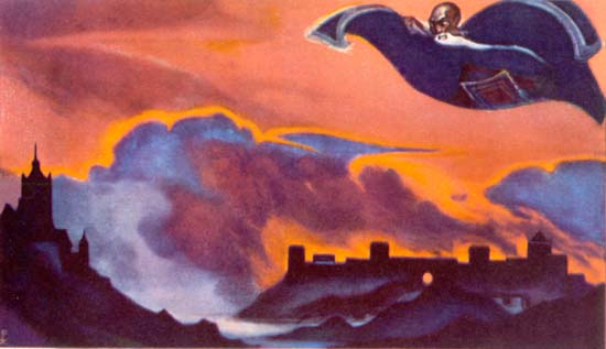 Flying Carpet, 1943 - Микола Реріх