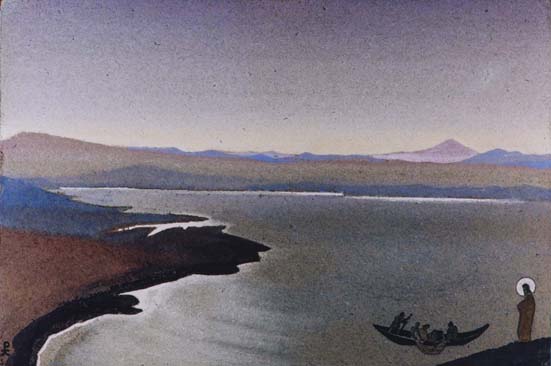 Gennesaret  fishing, c.1935 - Nicholas Roerich