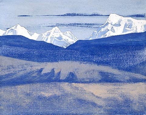 Himalayas, c.1929 - Nicolas Roerich