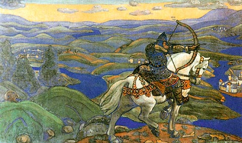 Ilya Muromets, 1910 - Nikolái Roerich