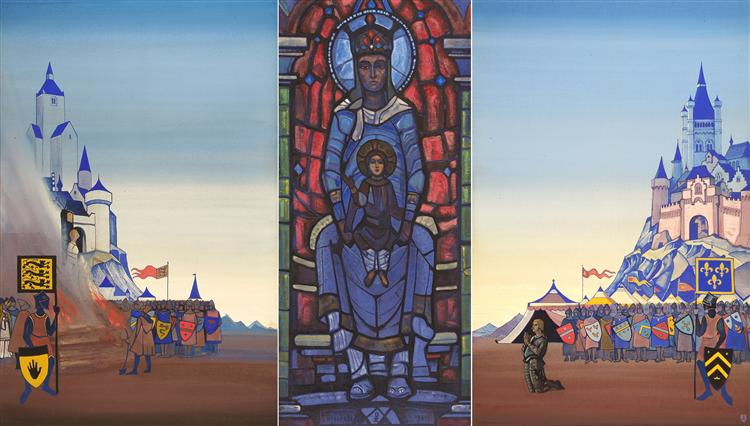Jeanne d'Arc, 1931 - Nikolai Konstantinovich Roerich
