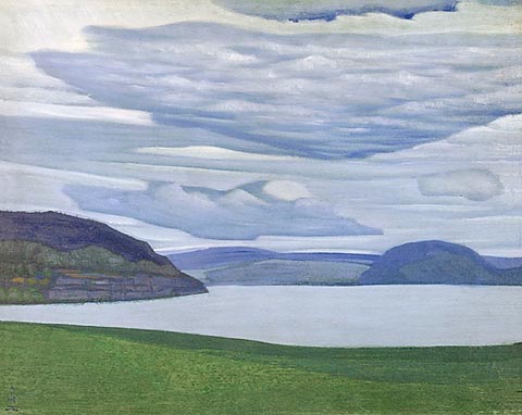 Karelian landscape, c.1917 - Nicholas Roerich
