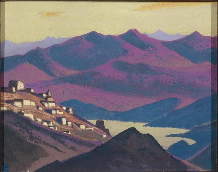Lake Yam-tso, 1937 - Nicholas Roerich