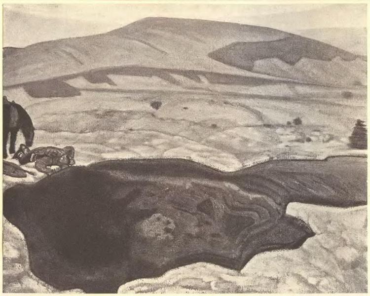 Живая вода, 1915 - Николай  Рерих
