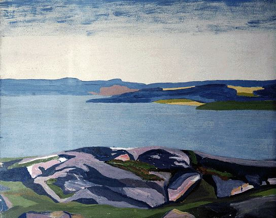 Mountain Lake, 1917 - Nikolai Konstantinovich Roerich
