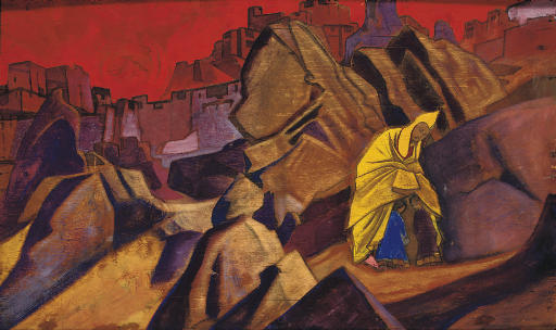 One who safeguards - Nikolái Roerich