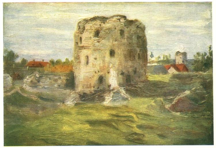 Псковські вежі, 1903 - Микола Реріх