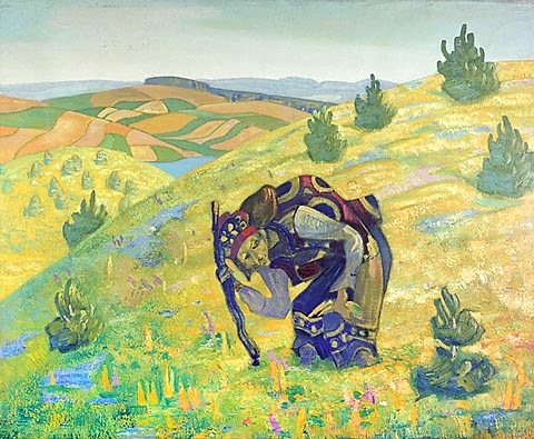 Ведунья, 1916 - Николай  Рерих