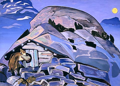Sage, 1918 - Nicolas Roerich