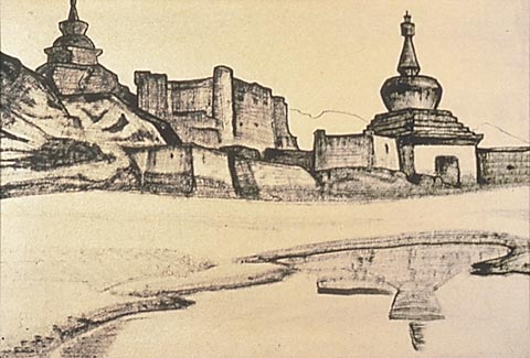 Sanctuaries, 1924 - Николай  Рерих