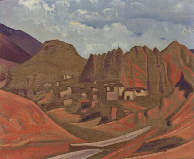 Sandoling. Lamayura., c.1926 - Nikolái Roerich
