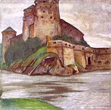 Savonlinna. Olavinlinna., 1906 - Nikolai Konstantinovich Roerich