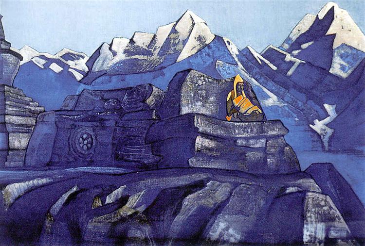 Tsong-kha-pa, 1924 - Nikolai Konstantinovich Roerich