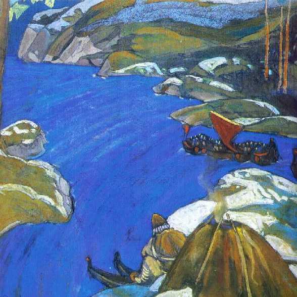 Varangian way, 1907 - Nicolas Roerich