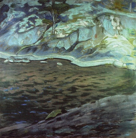 Venta. Finland., 1907 - Nicolas Roerich