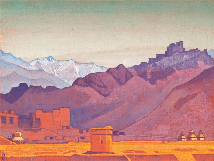 Way to Tibet, 1925 - Nicolas Roerich